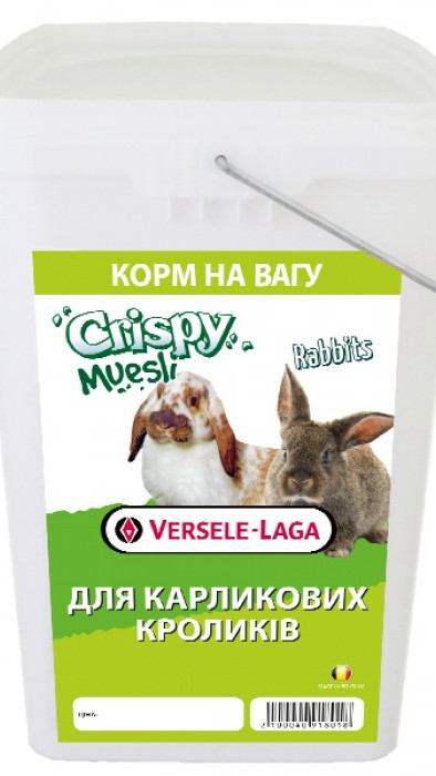 VL Crispy Muesli КРОЛИК (Cuni) зернова суміш для карликових кроликів, (20)