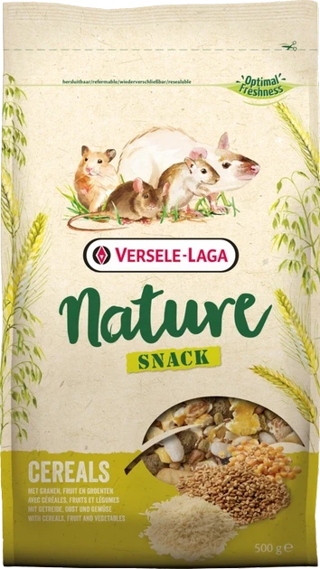 614389 VL Nature СНЕК НАТЮР ЗЛАКИ (Snack Cereals) корм для гризунів, 0,5 кг