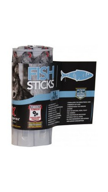 ALPHA SPIRIT DOG Sticks Fish Chicken (x16)/АЛЬФА СПІРІТ н/в ласощі для собак з риби (палички x16) 160г
