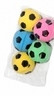 BALL01T УПАКОВКА М'яч "зефірний"-"футб."одноколірн.4,5см 5/уп
