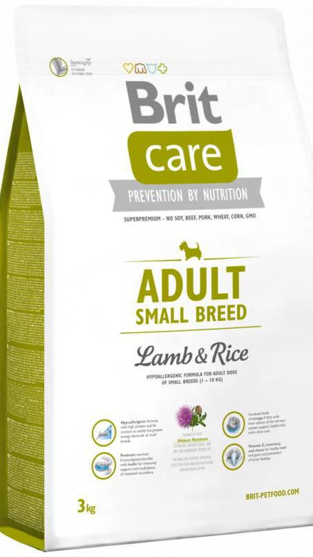 Brit Care Adult Small Breed Lamb Rice 7 5 1 ZOO ZOO ZOO