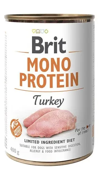 Brit Mono Protein Dog k 400 g з індичкою