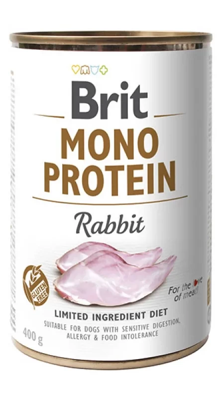 Brit Mono Protein Dog з кроликом 400 g