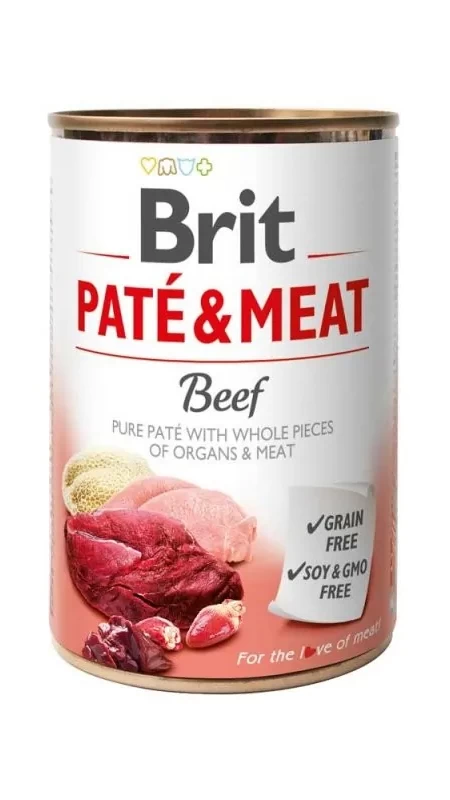 Brit Pate&Meat Dog k 400 g venison