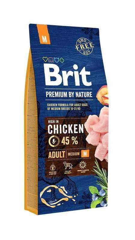 Brit Premium Dog Adult M (15)