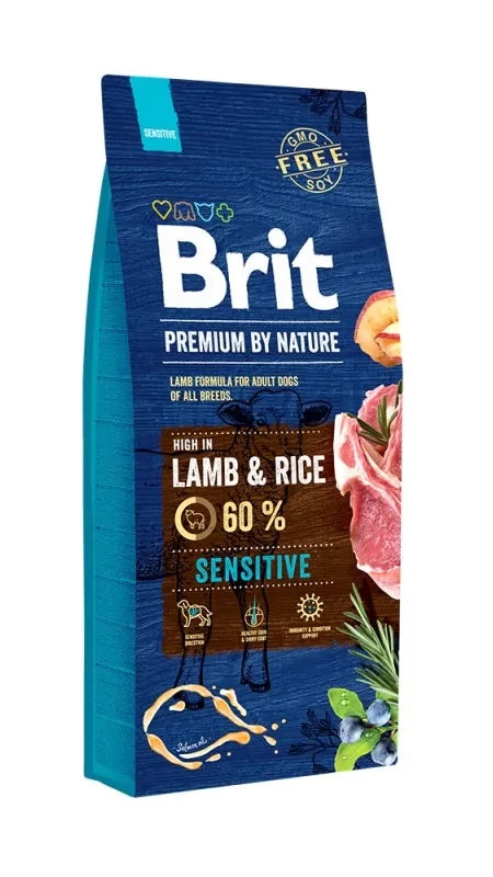 Brit Premium Dog Sensitive Lamb 15 кг