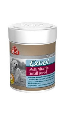 Excel Multi Vitamin Small Breed для дорослих собак малих порід.70таб/150мл 1шт