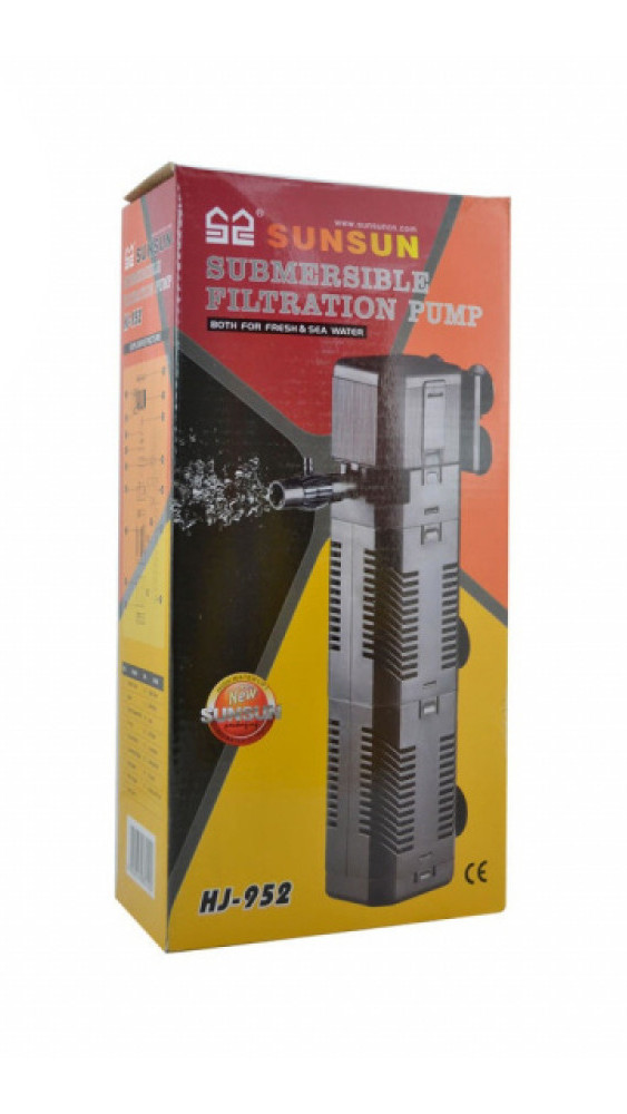Фільтр внутрішній НJ-952, 800л/г, акваріум 100-150л, 16Вт SunSun