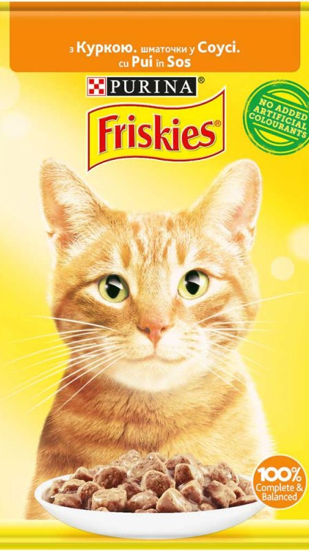 Friskies.З куркою.