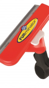 FURminator 66*5мм з КНОПКОЮ д/соб. коротк.шерсть помаранч. Китай