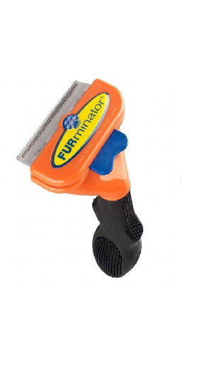FURminator 66*8мм помаранчевий З КНОПКОЮ для довгошерсних собак