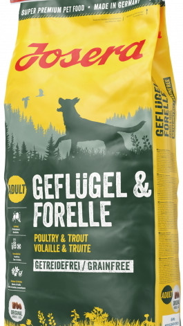 Geflugel&Forelle.З фореллю 15 кг