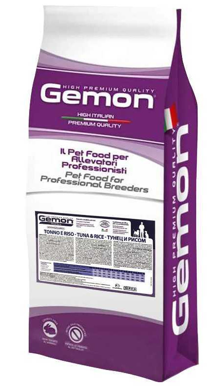 GEMON DOG Adult тунец с рисом
