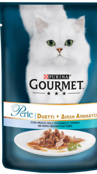 Gourmet Perle З океанічною рибою і тунцем в підливі 85г