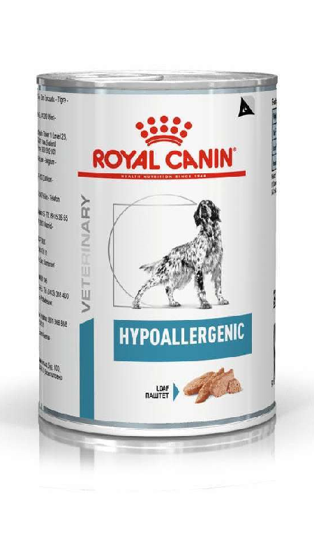 Royal Canin HYPOALLERGENIC DOG Cans 0,4 kg