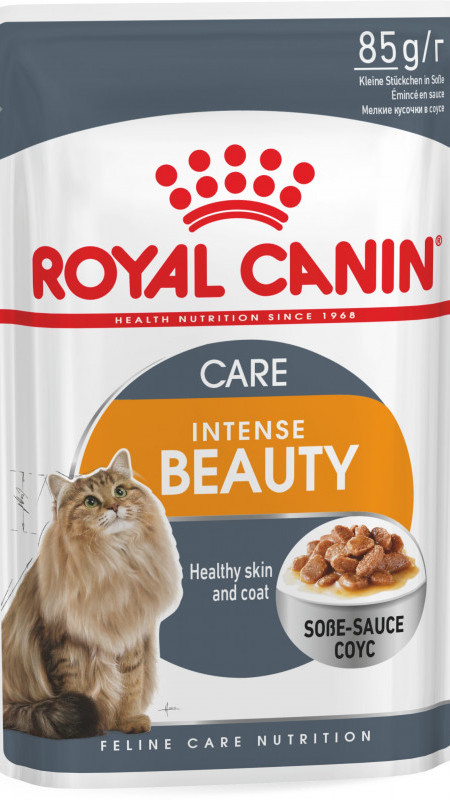 Royal Canin intense beauty in jelly 85kg вологий корм для котів