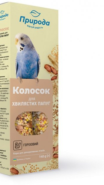 Колосок для попуг. Ореховый 140 г