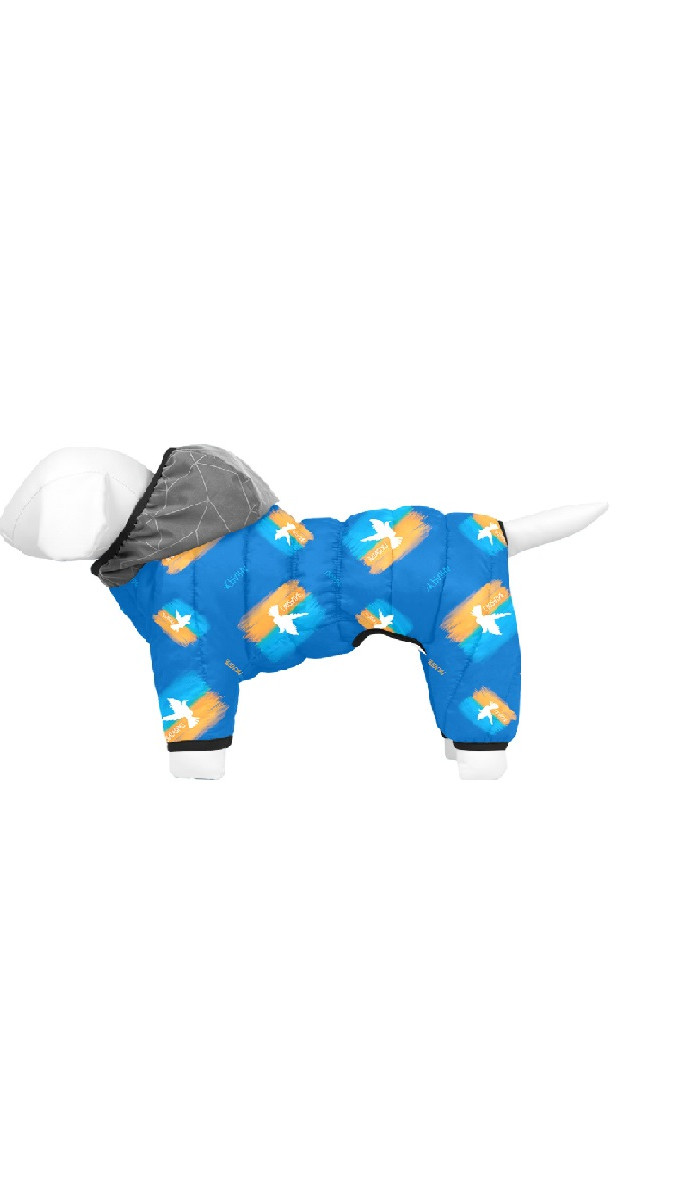 Комбінезон для собак WAUDOG Clothes малюнок "Прапор",XS22,В 29-31см, С 19-21см