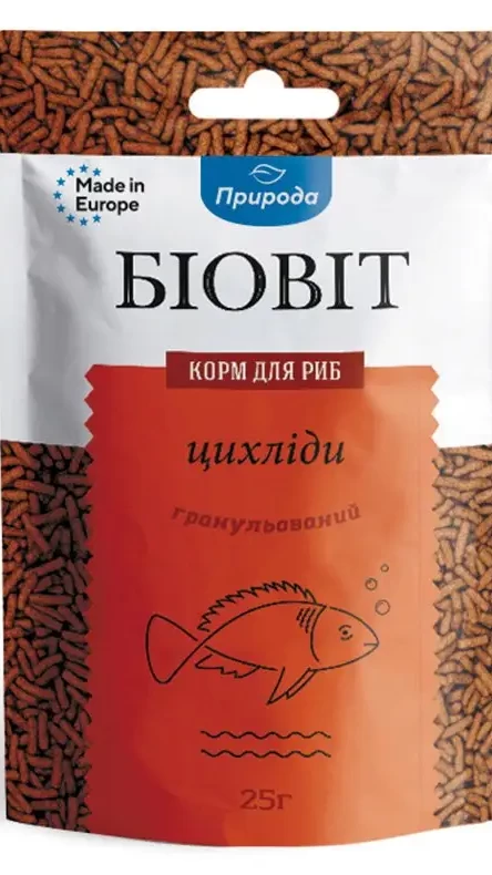 Корм Биовит для рептил. ЦИХЛИДЫ 25 г