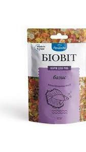 Корм "Біовіт"для риб Базис пластинчатий 10г.