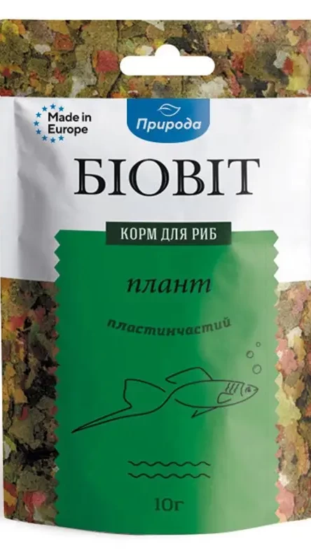 Корм Біовіт Плант, пластинчатий 10г.