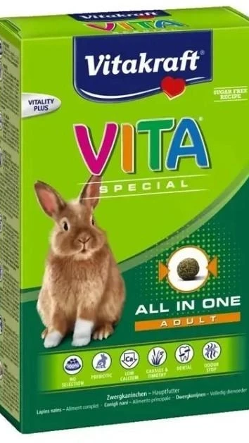 Корм д/кроликов Vita Special 600гр