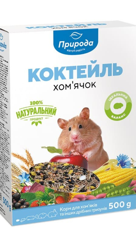 Корм Коктейль ХОМЯЧОК грыз. 0,5 кг