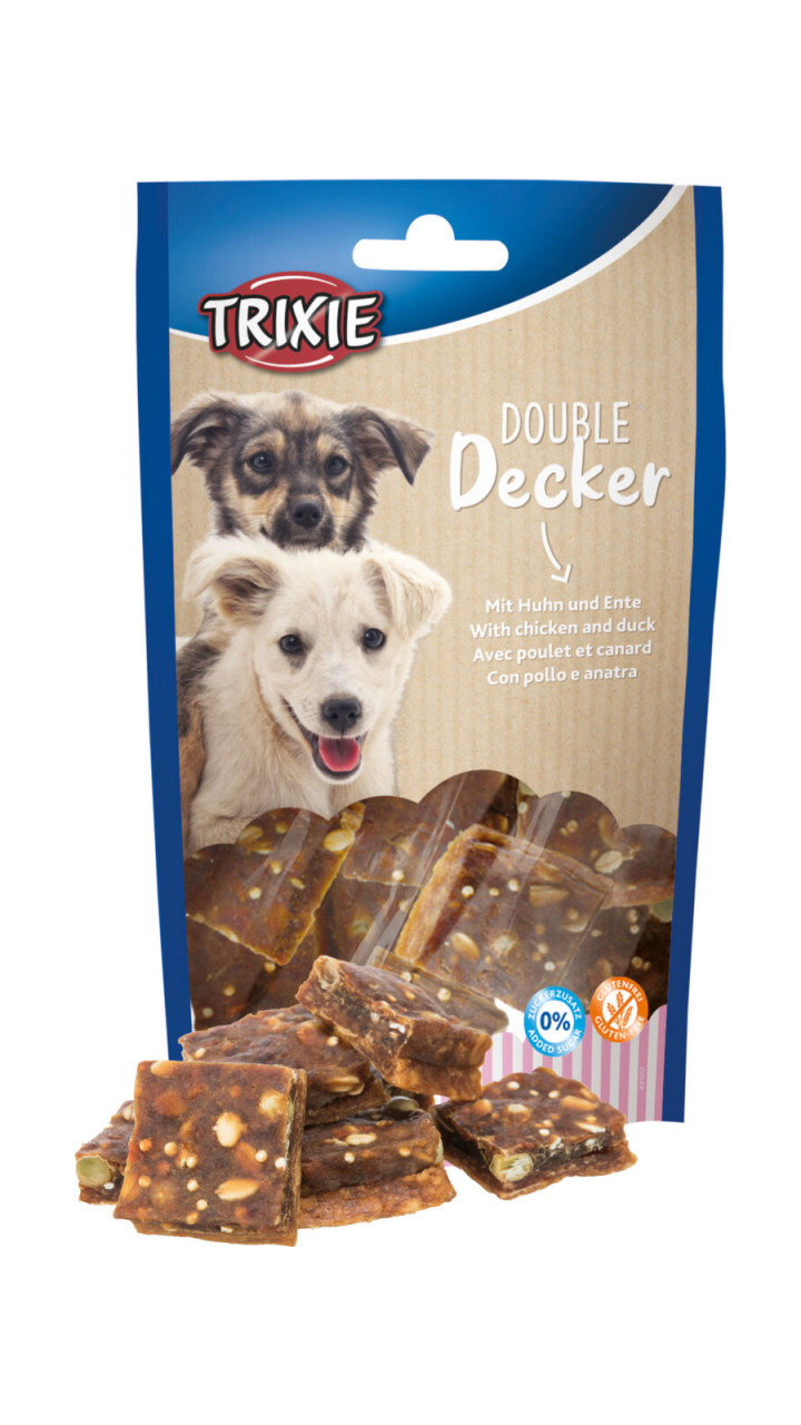Лаком д/соб. "Double Decker"  з курко та качкою 100гр