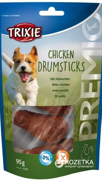 Ласощі для собак "PREMIO Chicken Drumsticks" курка 95гр (5шт)
