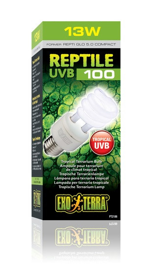 Лампа REPTI GLO 5.0/13W=UVB100   Е27