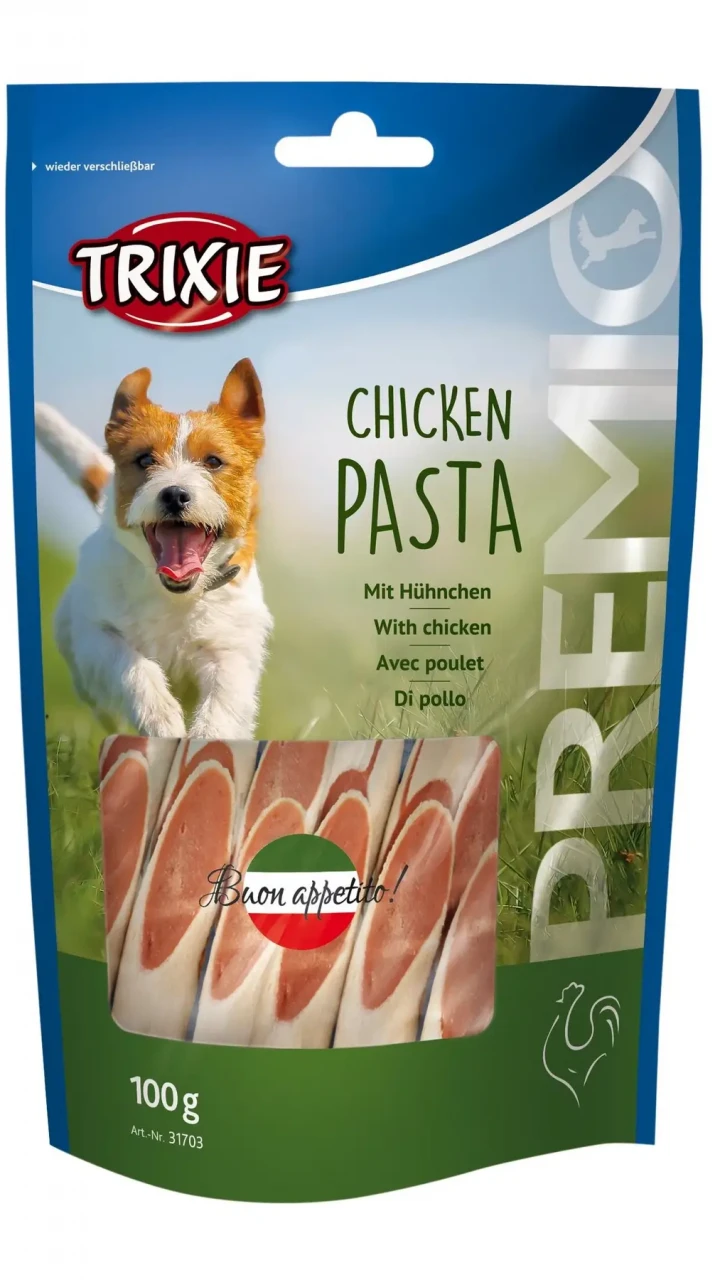 Ласощі для собак "PREMIO Chicken Pasta" паста з куркою 100гр