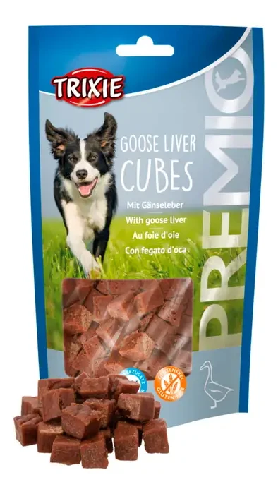 Ласощі для собак "Guse Liver Gubes" з качиною печінкою 100гр