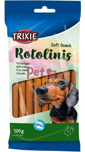 Ласощі "Rotolinis" з мясом дом./птиці 120гр(12шт)