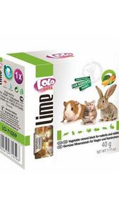 Мінеральний камінь для гризунів овочі 30г "Lolopets 71059"