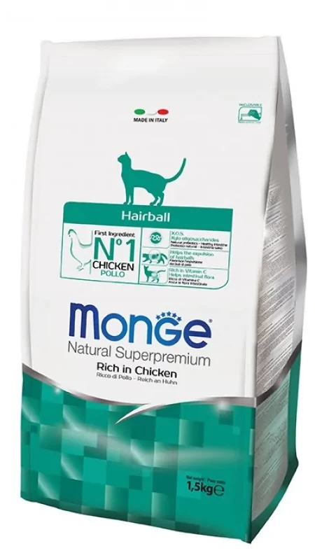 MONGE CAT  Hairball 1.5 кг