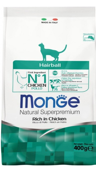 MONGE CAT  Hairball 400 г