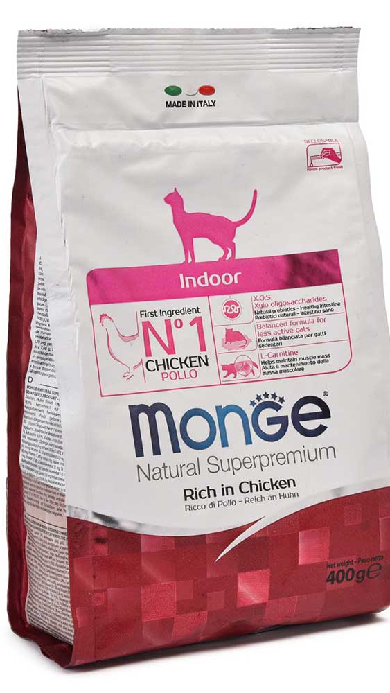 MONGE CAT  Indoor 400 г