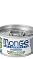 MONGE CAT MONOPROTEIN мясные хлопья курица