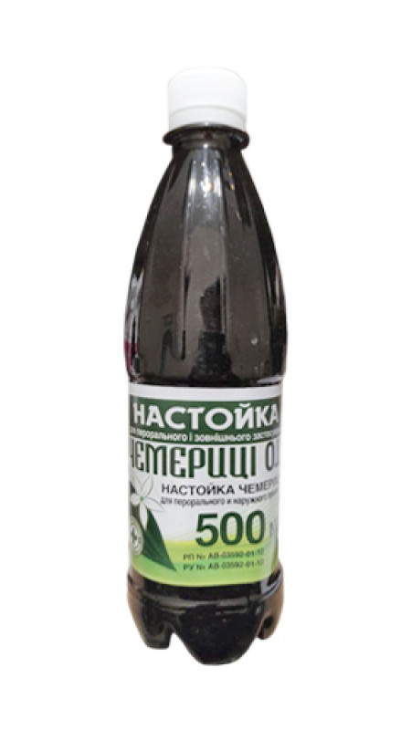 Настоянка Чемериці 500мл.