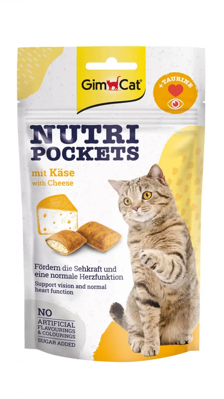 Nutri Pocket Сыр+Таурин 60 г кошк.