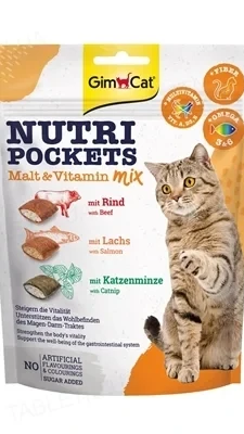 Nutri Pockets д/кош. Мультивитам. микс 150г