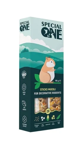 Палочки SPECIAL ONE Мюсли для гризунів 90г