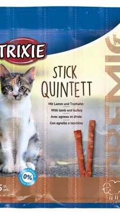 Палочки"PREMIO Quadro-Sticks"ягня/індичка д/кішок. 1шт