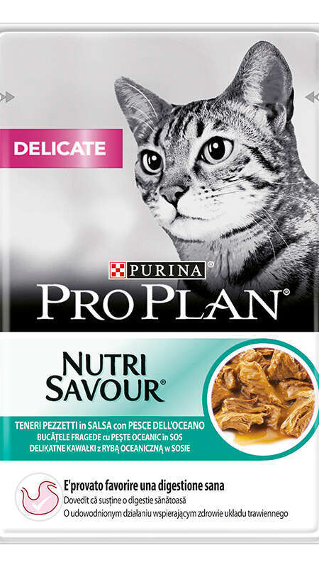 Proplan Delicat Nutrisavour Океанічна риба 85г