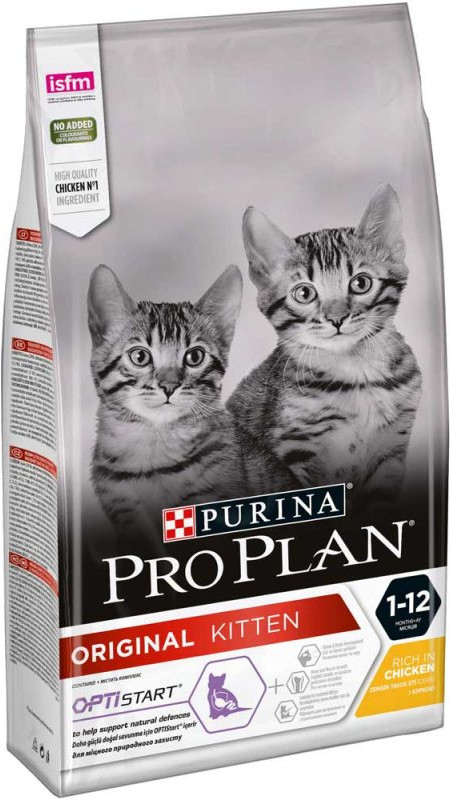 Proplan Original Kitten.З куркою.Сух 400 г