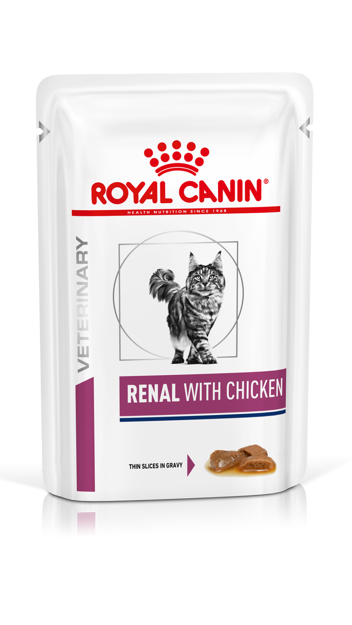 Royal Canin RENAL FELINE CHICKEN Pouches 0,085 kg