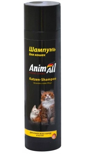 Шампунь для кішок та кошенят усіх порід 250мл.  Анімалл