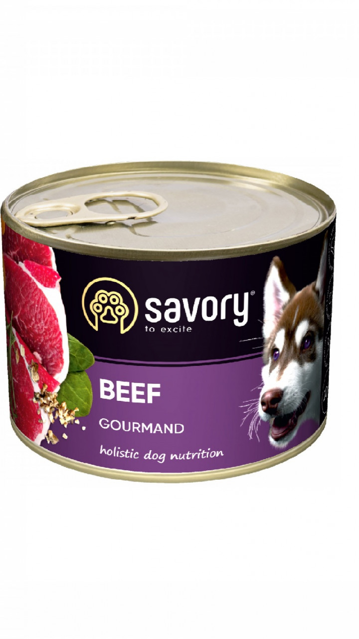 Savory Dog Gourmand яловичина 200 гр