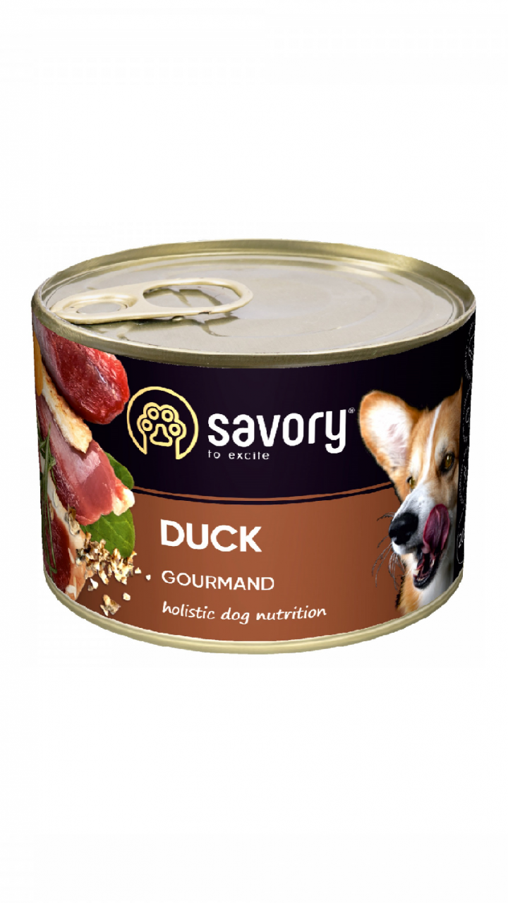 Savory Dog Gourmand качка 200 гр