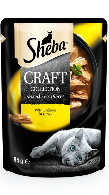 SHEBA CRAFT POU з куркою в соусі 12*85 г